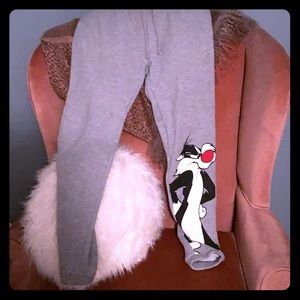 Looney Tunes Silvester Cat Sweatpant Joggers